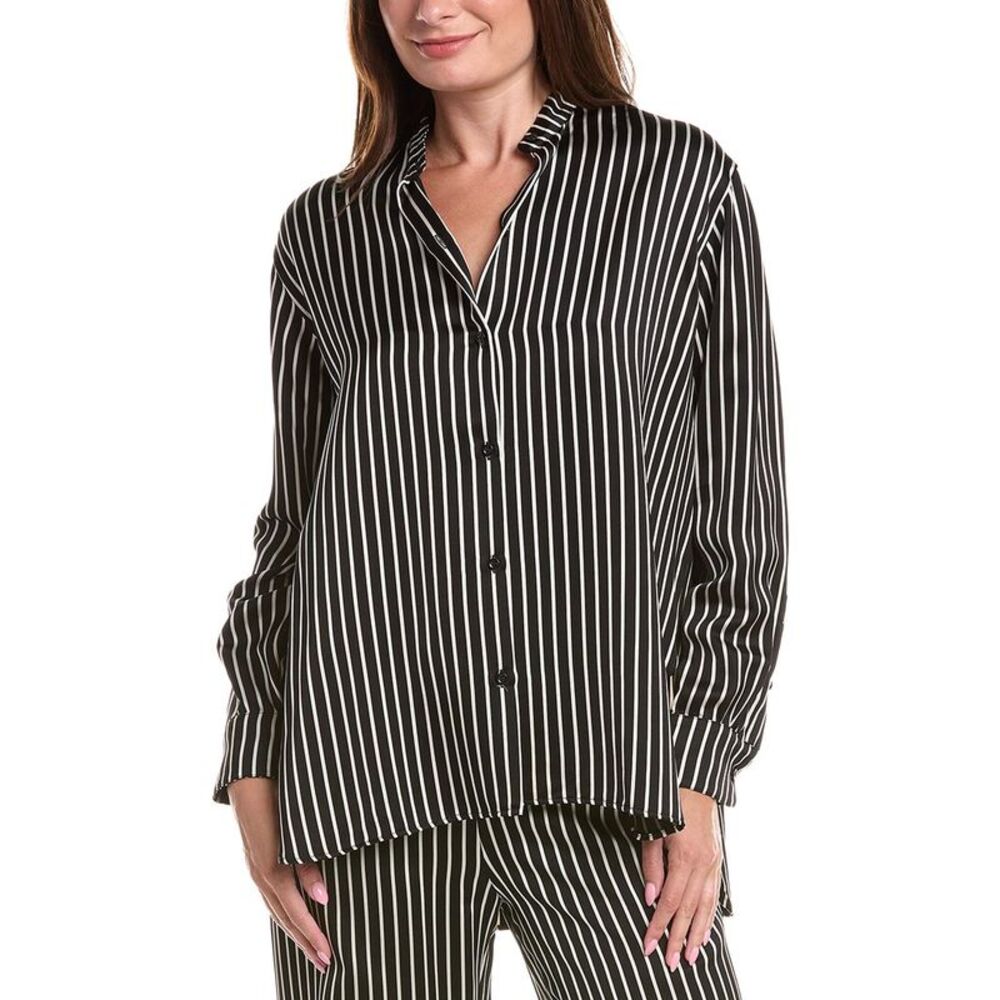Officine Générale Womens Officine Generale Augustine Shirt, Black